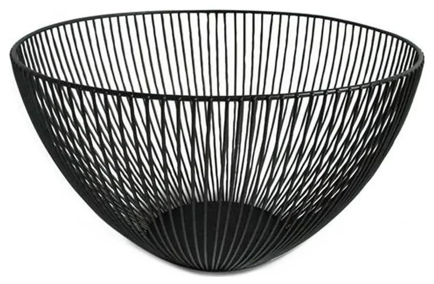 Купа за плодове KITCHISIMO, диаметър 25 см, черна