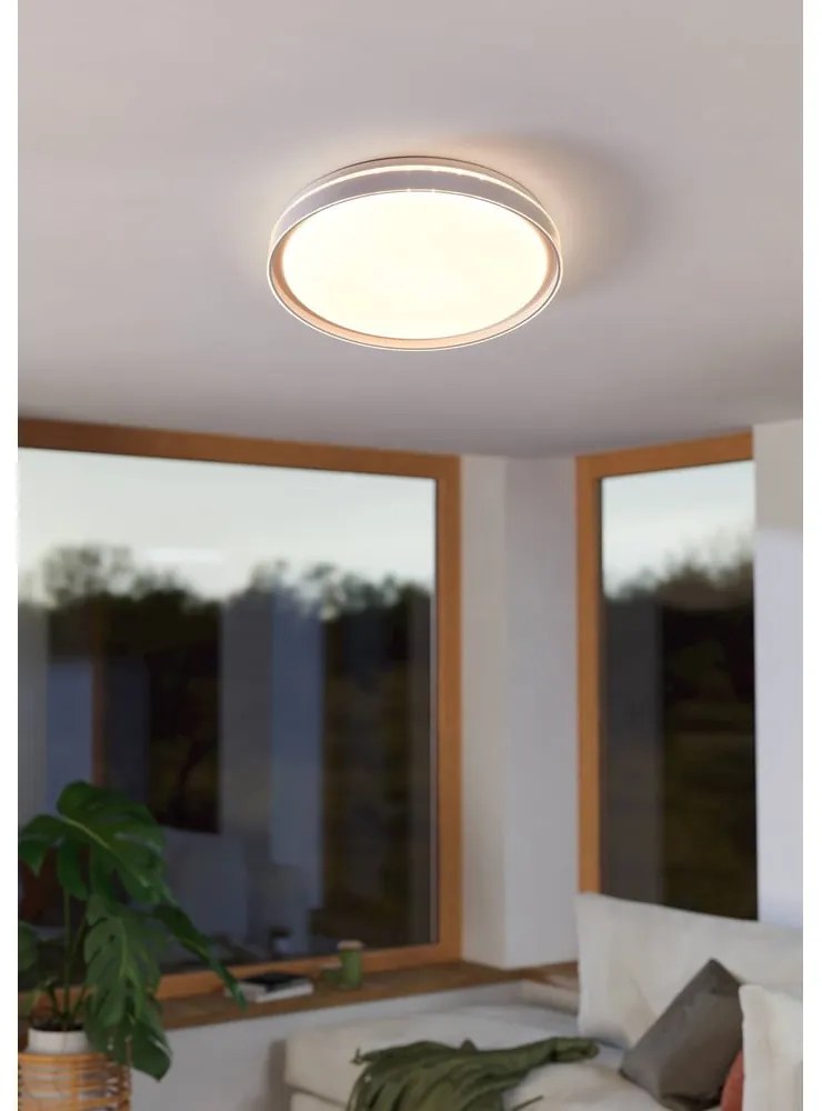 Бяло LED осветително тяло за таван SELUCI – EGLO