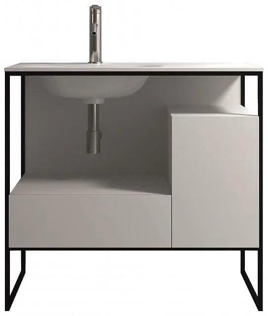 Долен шкаф за баня ICP 4885, Inter Ceramic, 90x48x85см