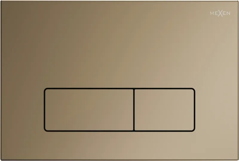 Mexen Fenix 13 бутон за промиване Slim, шампанско злато - 601304