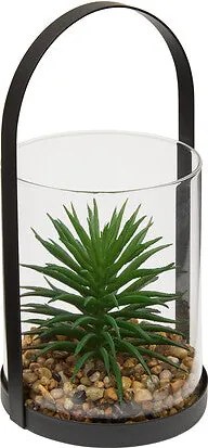 Изкуствено растение atmosphera Wilo Hanging Terrarium, 19 cm, Различни видове