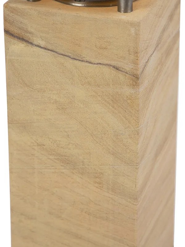 Модерна подова лампа за външен монтаж пясъчник 40 см - Grumpy