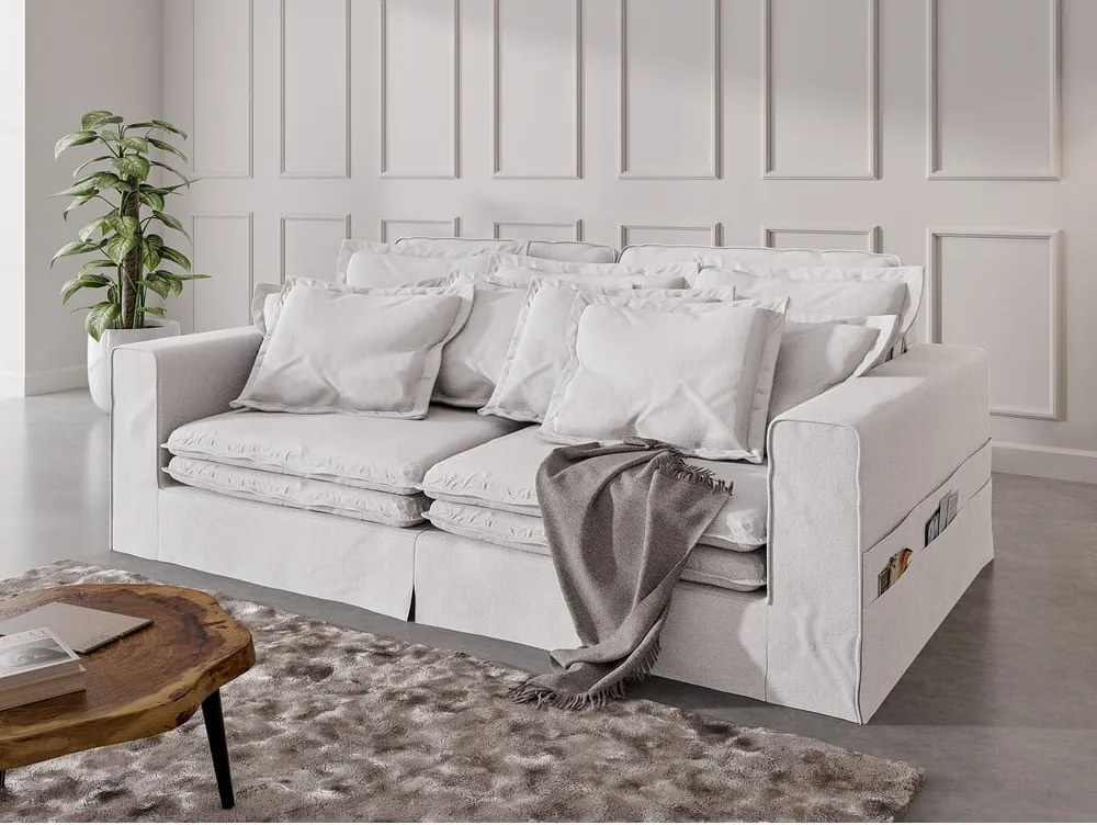 Бял диван 236 cm Nora – Ropez