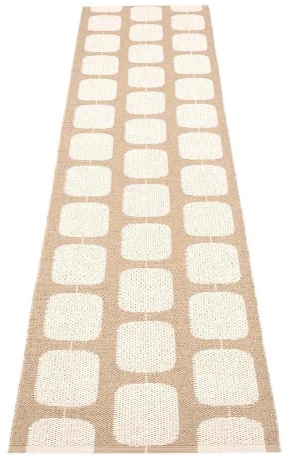 Бежова и кремава пътека за открито и закрито 70x300 cm Sten Light Nougat – Pappelina