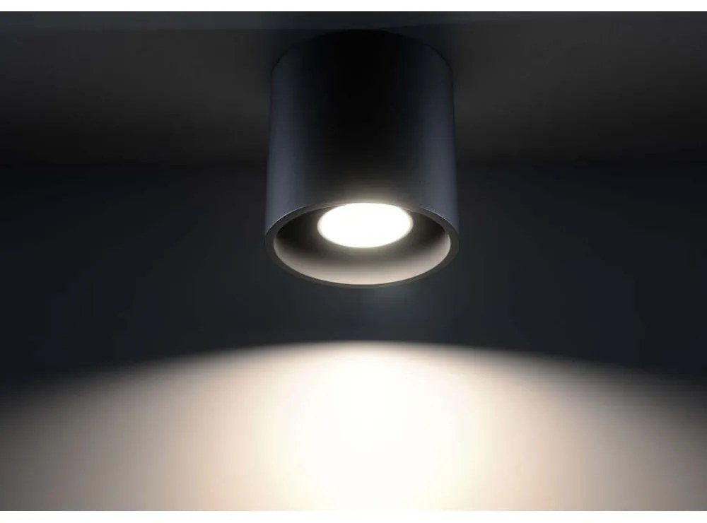 Черно таванно осветително тяло Roda - Nice Lamps
