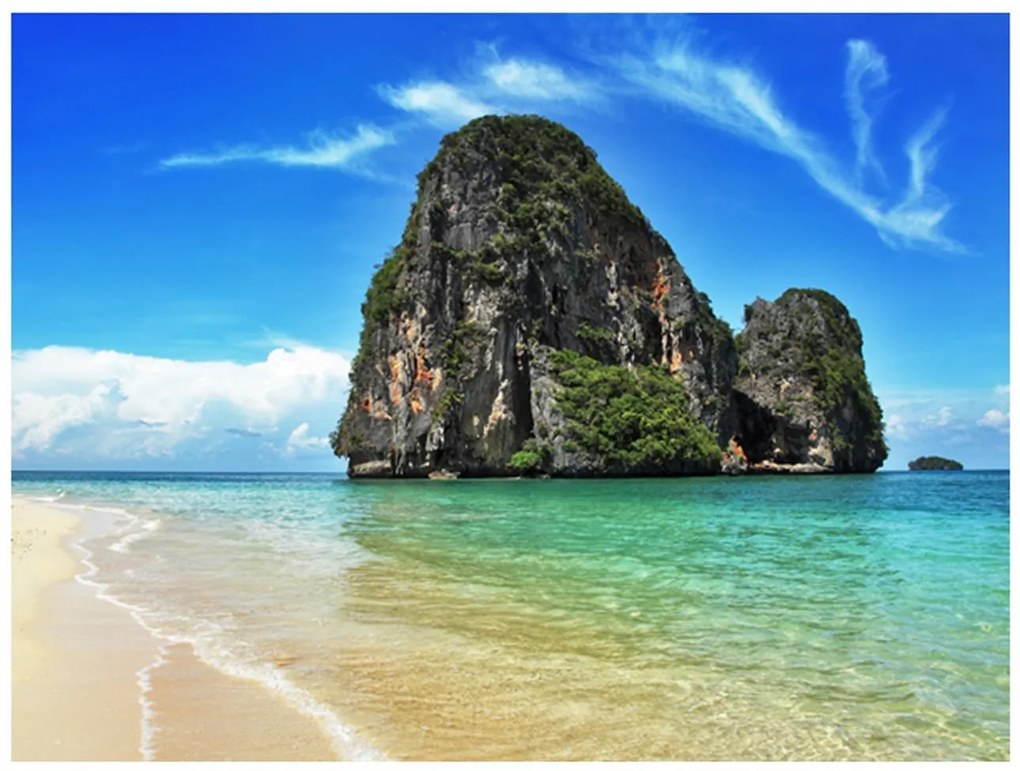 тапет - Екзотичен пейзаж в Тайланд, плаж Railay 300x231