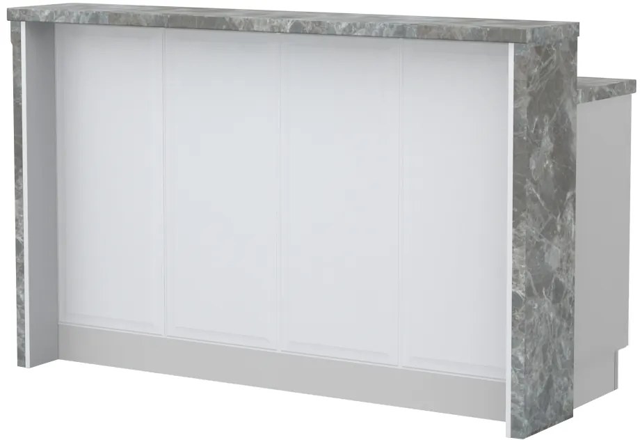 Остров за кухненска пейка Evora-Length: 120 cm.-Siena marble