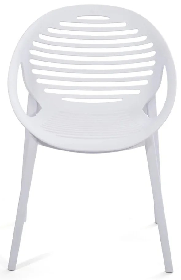 Комплект от 4 бели стола за хранене Jaanna и маса от естествен цвят Marienlist - Bonami Essentials