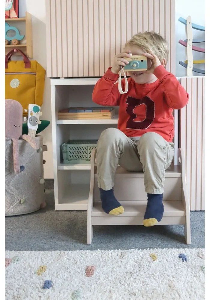 Бежова подвижна стълба Sand – Kindsgut