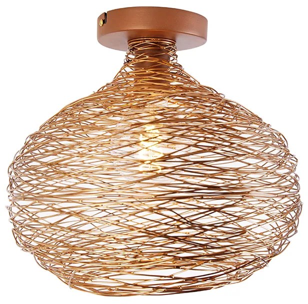 Дизайнерски таванна лампа мед - Sarella