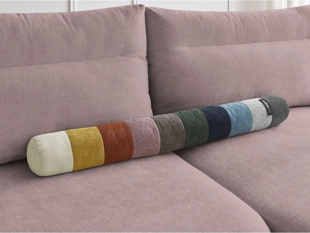 Светлорозов ъглов диван Aden – Bobochic Paris