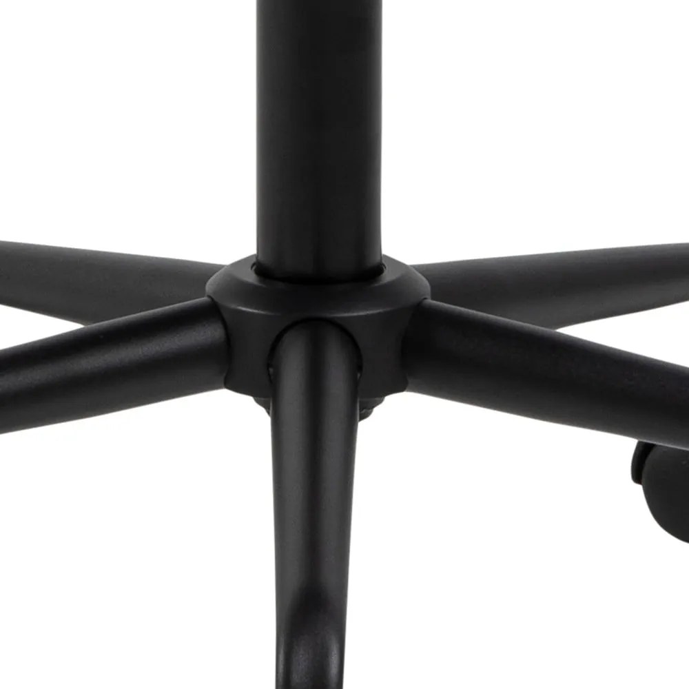 Сив офис стол с кадифена повърхност Brooke - Actona