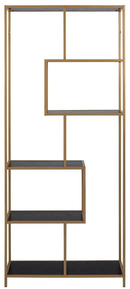 Черен рафт 77x185 cm Seaford - Actona