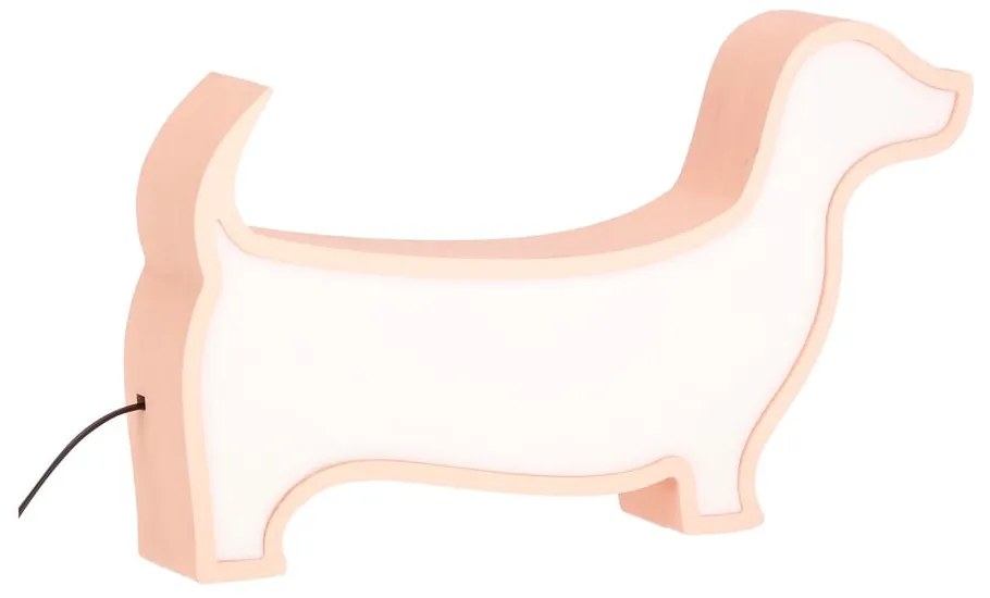 Розова бебешка лампа Dog - Candellux Lighting