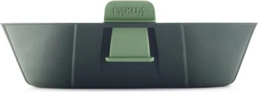 Кошница за фритюрник с горещ въздух Lekue 1009495, 25x25 см, От -20°C до +220C, Силикон, Без BPA, Сив