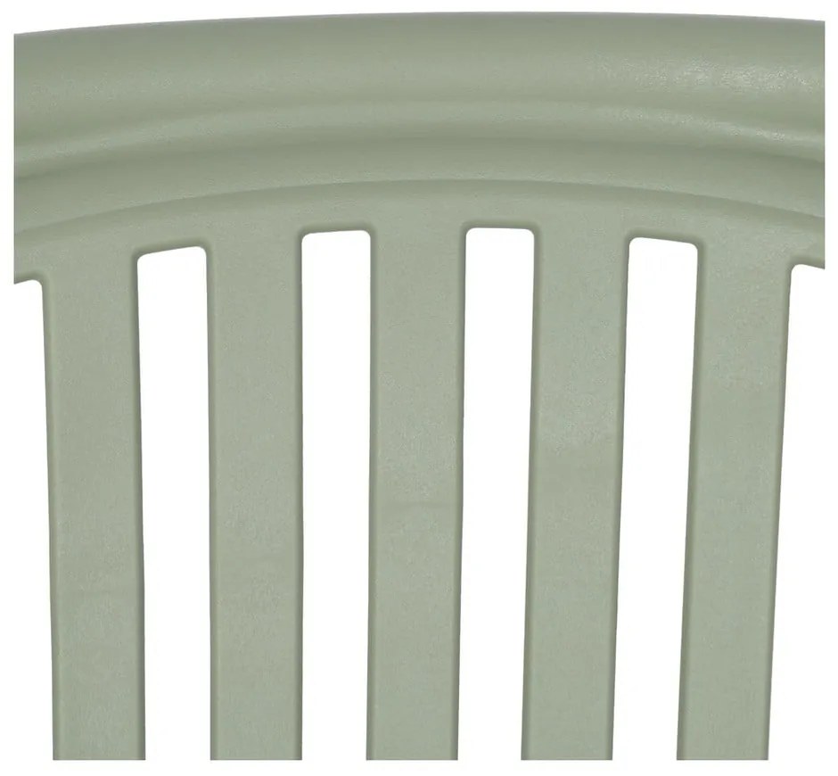 Зелен пластмасов трапезен стол Alia – Ixia