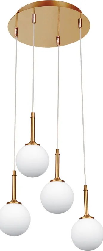 Светлина за окачване InLight 4016-4-ROSETTE