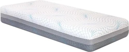 Матрак Тед, O-Zone+, 90x200x28, Среден към твърд, Мемори пяна