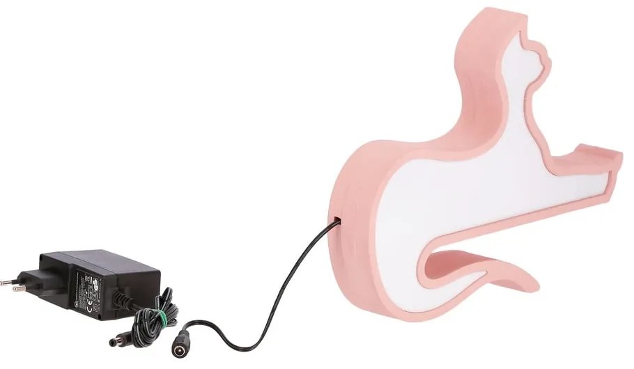 Розова бебешка лампа Cat - Candellux Lighting