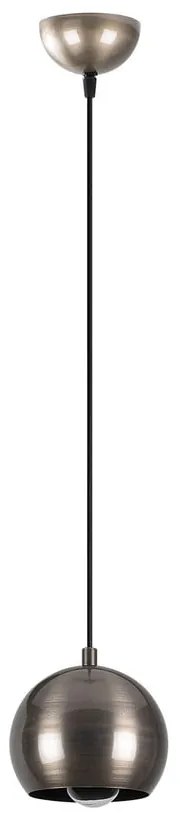 Висящо осветително тяло сребристо с метален абажур ø 30 cm Berceste – Opviq lights