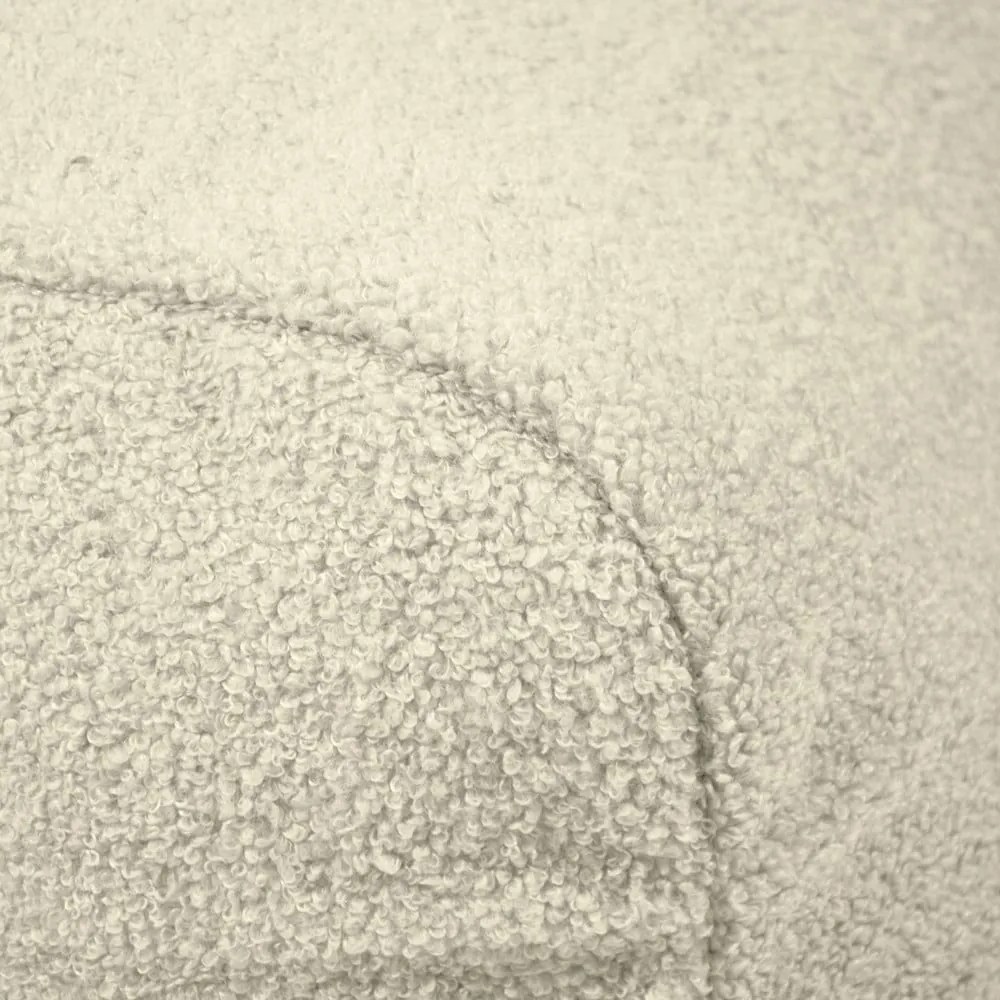 Кремав пуф от букле Plus 50 Lounge – SLOWDOWN