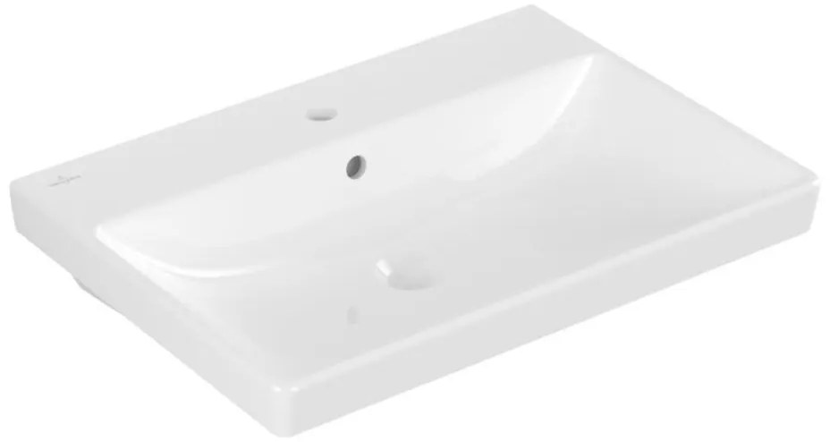 Villeroy & Boch 41586501 - Вграден умивалник AVENTO 65x47 см керамика/бял