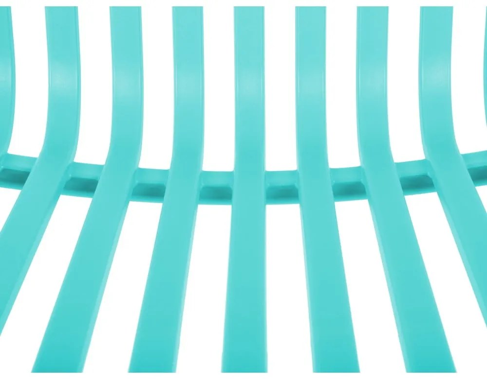 Тюркоазен пластмасов трапезен стол Glee – Leitmotiv