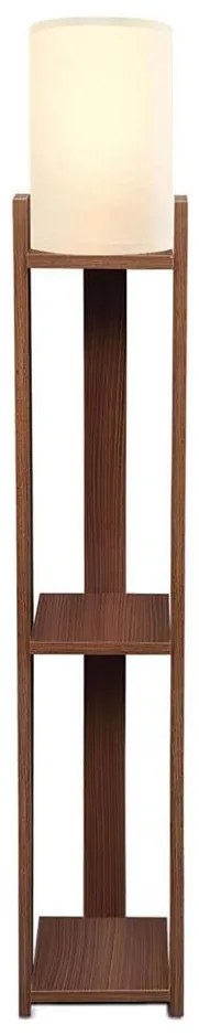 Подова лампа AYD 1xE27/40W/230V кафява/кремава