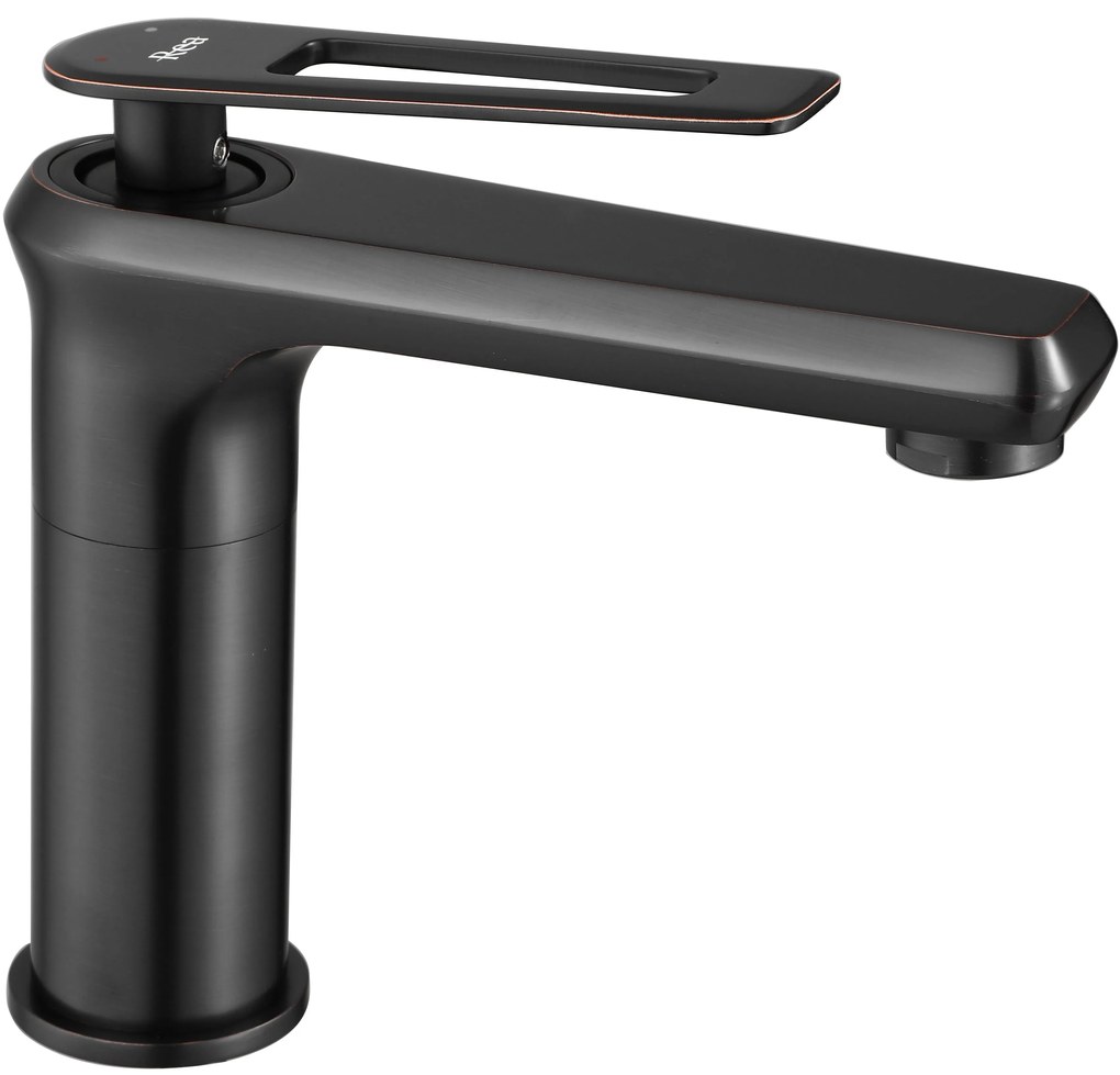 Смесител за мивка  REA Blade Old Black low
