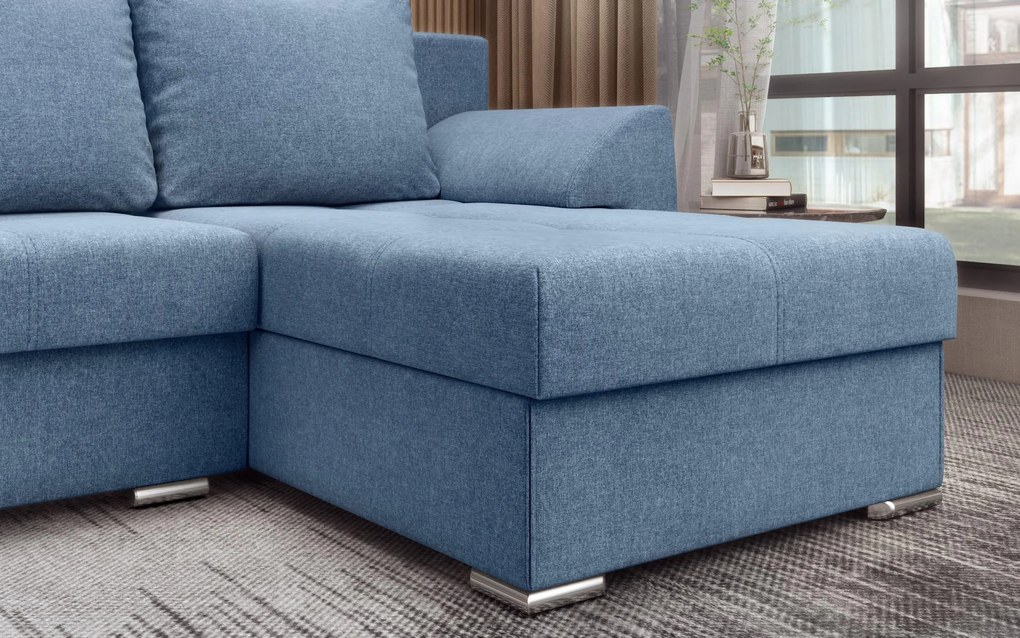 Разтегателен ъглов диван Интерио