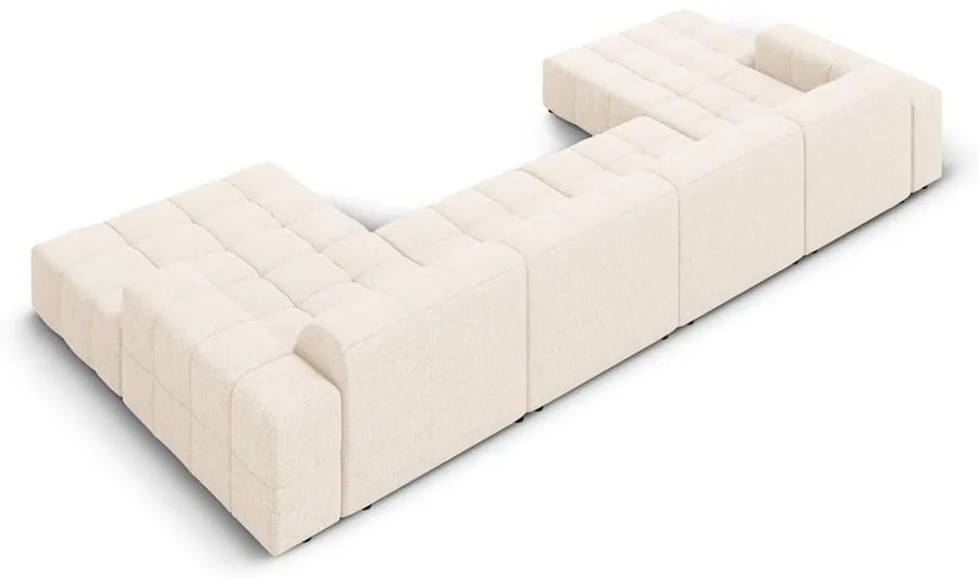 Кремав ъглов диван (U-образен) Chicago - Cosmopolitan Design
