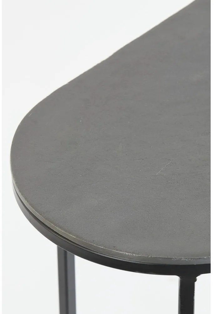 Метални странични масички в комплект от 2 бр. 26x53 cm Bocov – Light &amp; Living