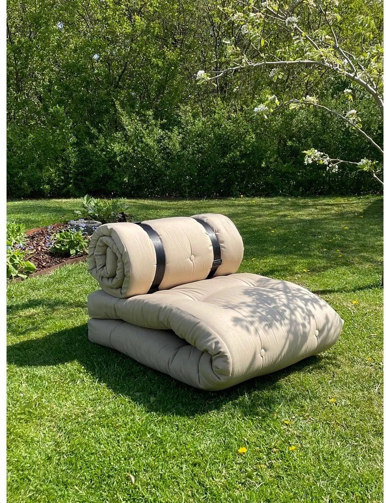 Design OUT™ Buckle Up Тъмно сив диван-стол за открито Out Buckle Up - Karup Design