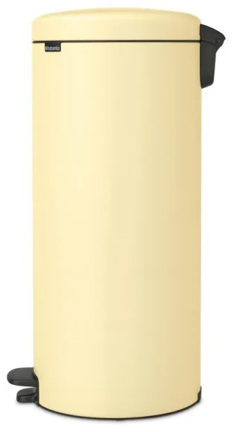 Кош за боклук с педал Brabantia NewIcon 1008852, 30 л, Плавно затваряне, Противоплъзгаща основа, Жълт