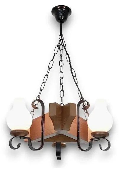 Brilagi - Пендел QUEEN 3xE14/40W/230V бук/орех