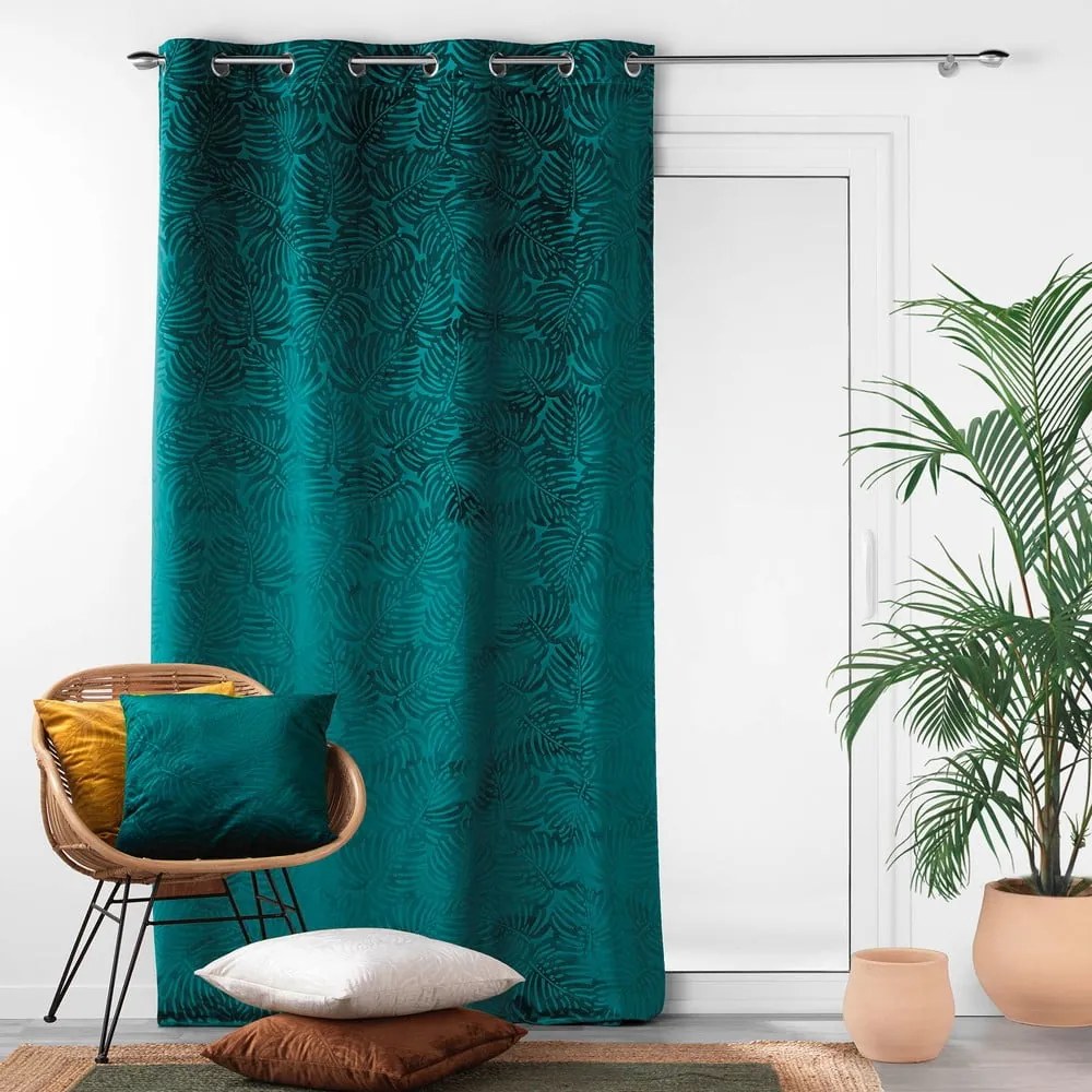 Синьо перде 140x240 cm Analia – douceur d'intérieur