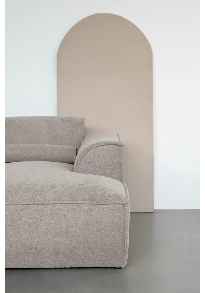 Бежов ъглов диван (ляв ъгъл/"U" форма) Flex Felix – Miuform