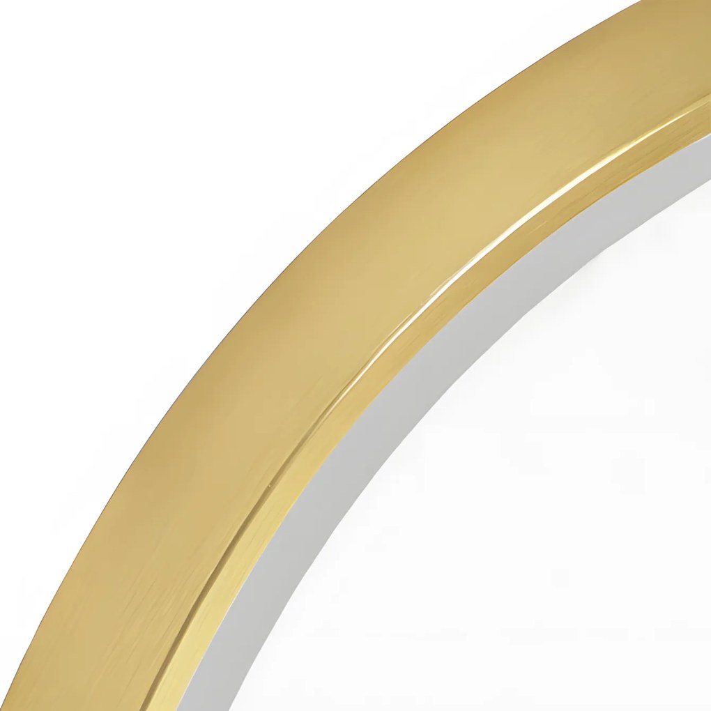 Огледало LED OVL 50x100cm Gold