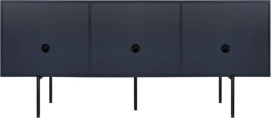 Тъмносиня маса за телевизор 180x79x50 cm Bau – noo.ma