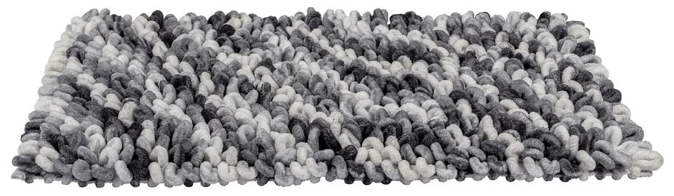 Сиво-син текстилен килим за баня 60x90 cm Lerici – Wenko