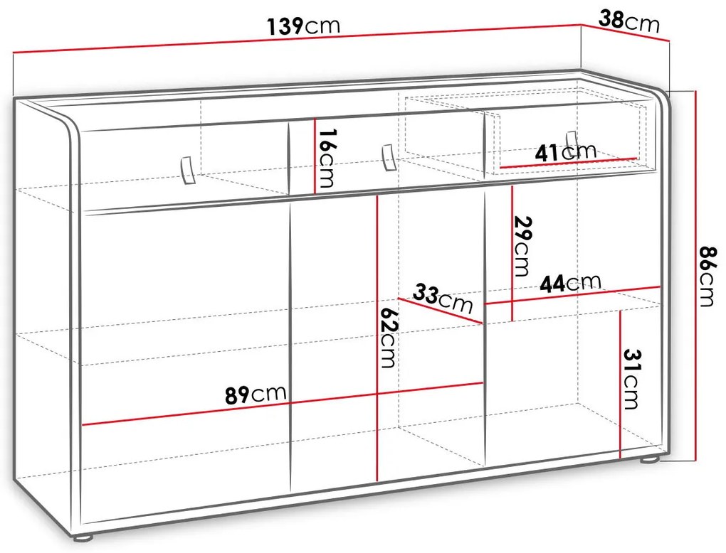 Самоа тоалетна-Дължина: 139 см.