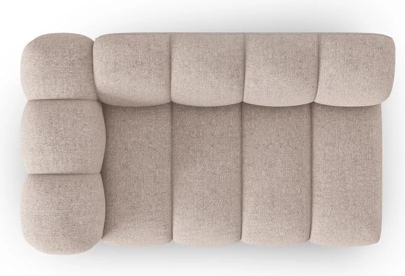 Бежов модулен диван (ляв ъгъл) Lupine – Micadoni Home