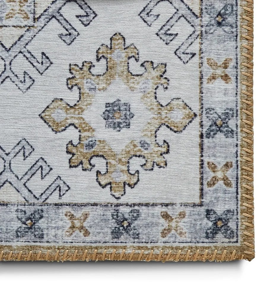 Сиво-бежов килим 225x60 cm Topaz - Think Rugs