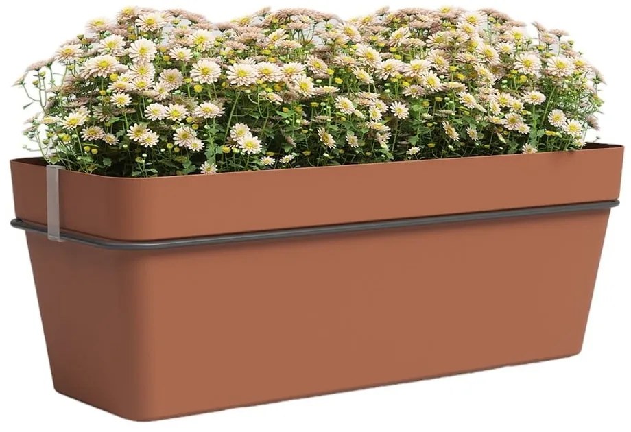 Висяща самонапоителна саксия от рециклирана пластмаса 50 cm Capri – Artevasi