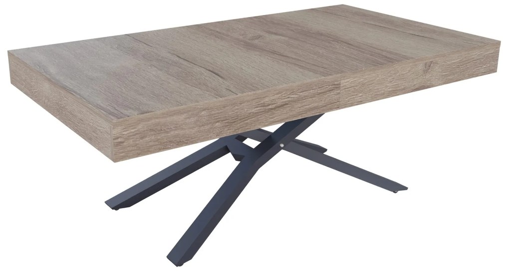 Разтегателна маса с повдигащ механизъм ТОСКАНА - малта фрезе