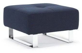 Тъмносиня табуретка Mixed Dance Blue, 65 x 65 cm Cassius - Innovation