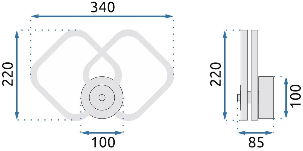 Лампа LED APP1045-W