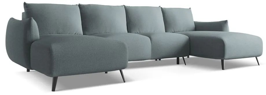 Светлосин ъглов диван Malie – Makamii