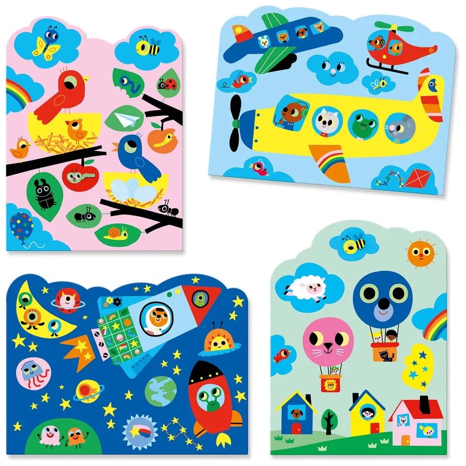 Магическа книга за оцветяване на вода Животни - Djeco