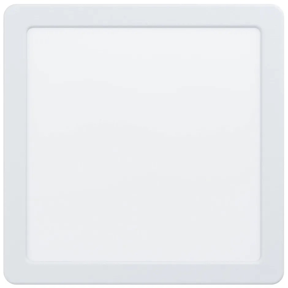 Бяло LED вградено осветление осветително тяло за таван 22x22 cm FUEVA 5 – EGLO